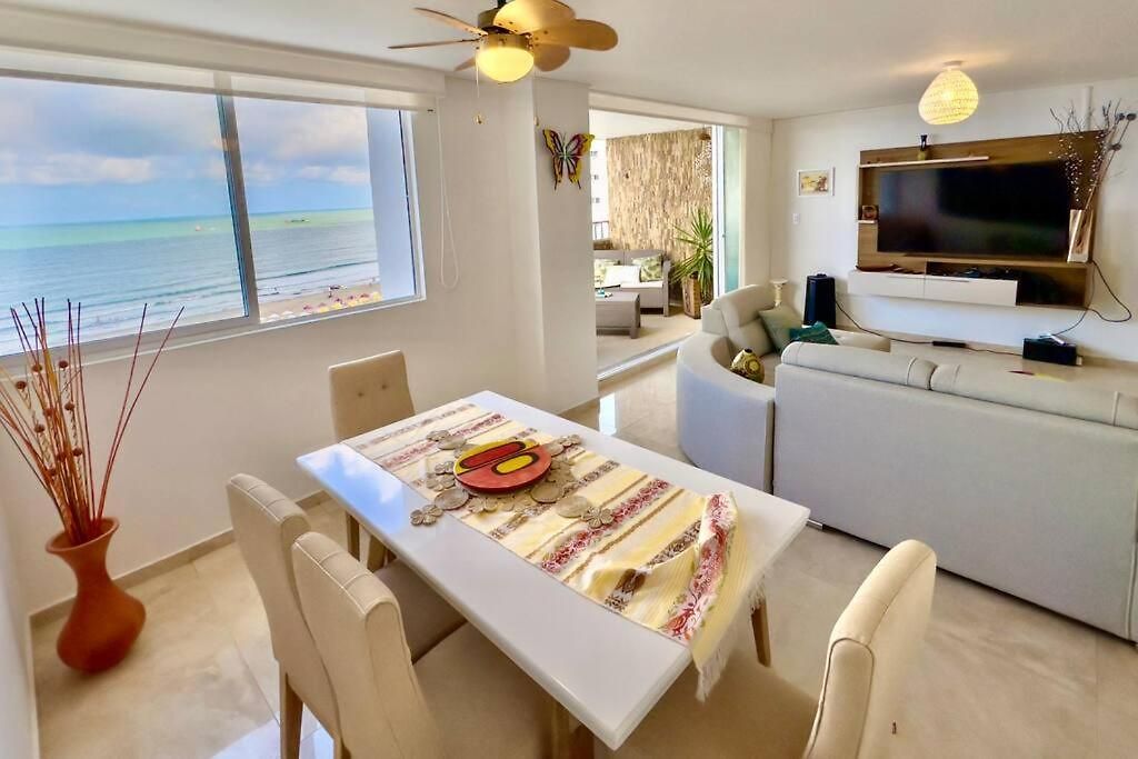 Apartamento Cartagena's Sunset Beachfront Paraiso *