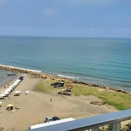 Cartagena'S Sunset Beachfront Paraiso Apartamento